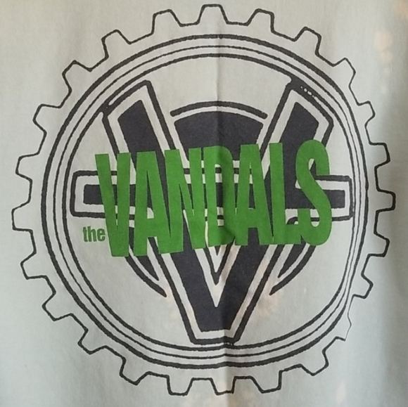 VANDALS One of a Kind Bleached Hand Stitched Shirt - Picture 4 of 16